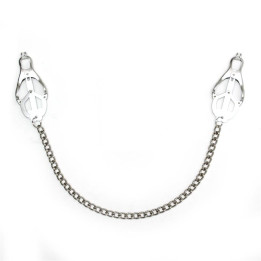 Pinzas para Pezones con Cadena de Bondage Play | VibraZon