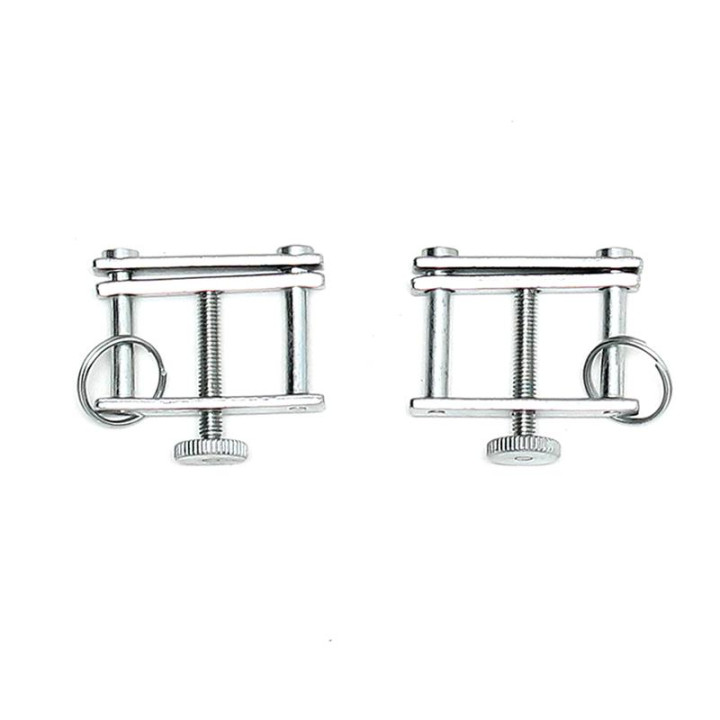 Pinzas para Pezones Ajustables de Bondage Play | VibraZon