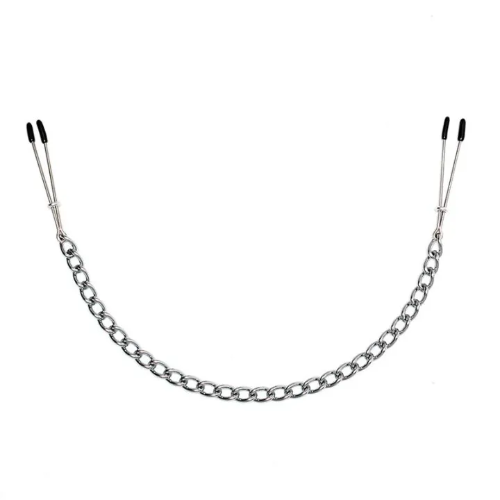 Pinzas para Pezones Ajustables de Bondage Play