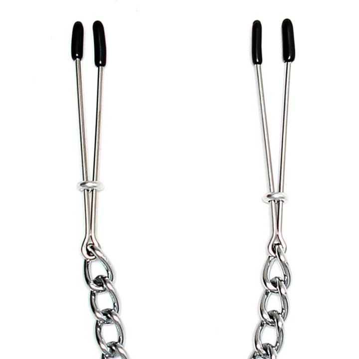 Pinzas para Pezones Ajustables de Bondage Play | VibraZon