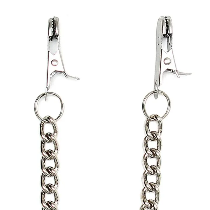 Pinzas para Pezones Cadena de Bondage Play