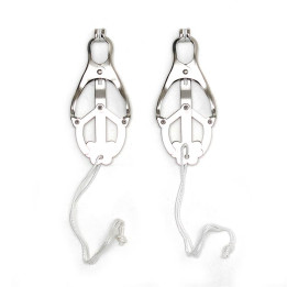 Pinzas para Pezones Sin Cadena de Bondage Play | VibraZon