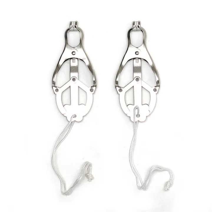 Pinzas para Pezones Sin Cadena de Bondage Play
