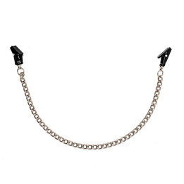 Pinzas para Pezones con Cadena de Bondage Play | VibraZon