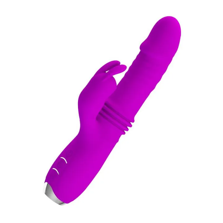 Dorothy Vibrador con Función Up and Down USB Púrpura de Prettylove