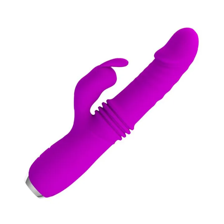 Dorothy Vibrador con Función Up and Down USB Púrpura de Prettylove