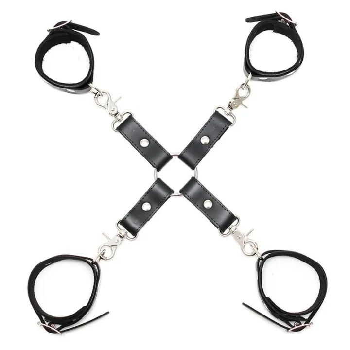 Restricciones Cuero Ajustables de Bondage Play