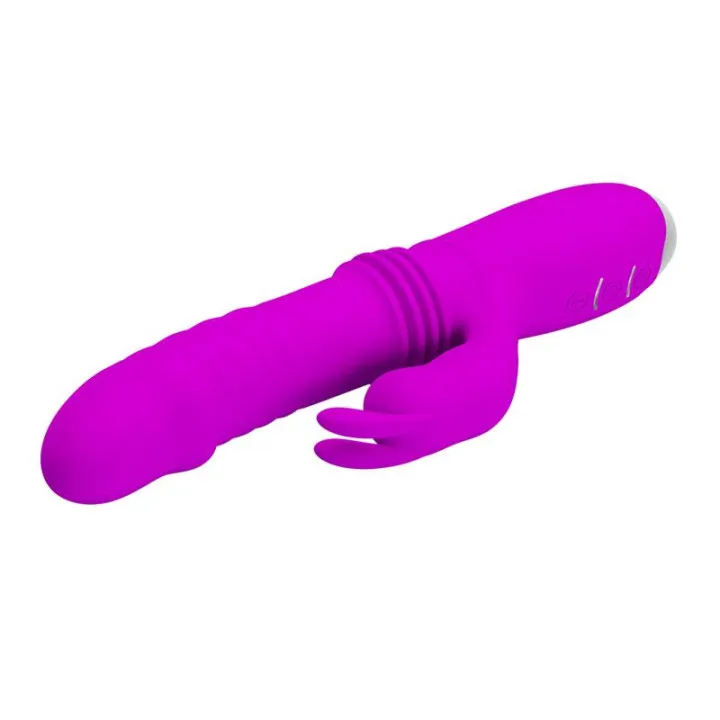 Dorothy Vibrador con Función Up and Down USB Púrpura de Prettylove
