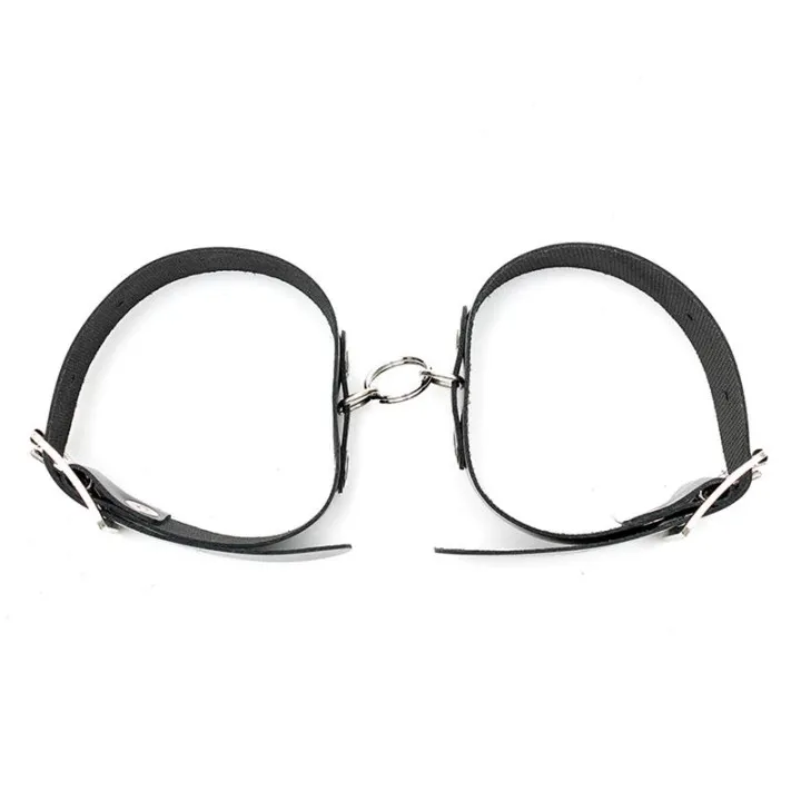 Esposas Ajustables Negro de Bondage Play