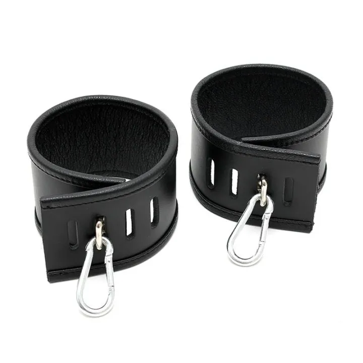Esposas de Cuero Ajustables de Bondage Play