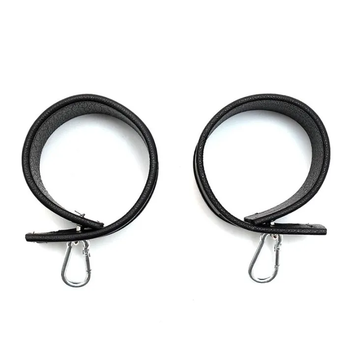 Esposas de Cuero Ajustables de Bondage Play
