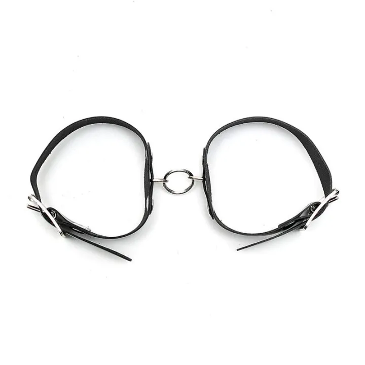 Esposas de Cuero Ajustables de Bondage Play