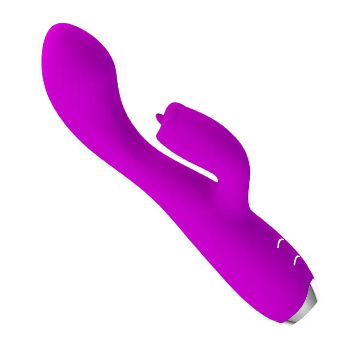 Gloria Vibrador con Lengua USB de Prettylove