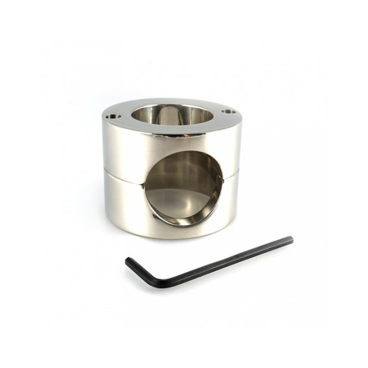 Anillo para los Testículos Acero Quirúrgico de Bondage Play | VibraZon