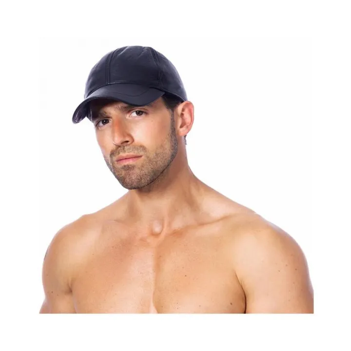 Gorra Negra Ajustable de Bondage Play