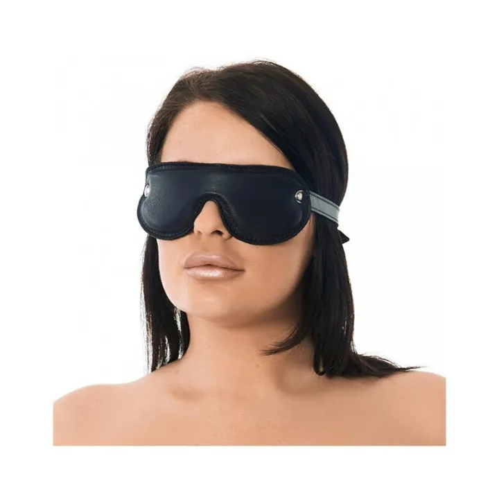 Antifaz Cuero Acolchado Ajustable de Bondage Play