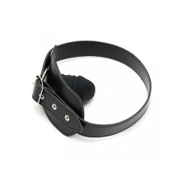 Mordaza con Pene de Látex (4x6cm) Ajustable de Bondage Play | VibraZon
