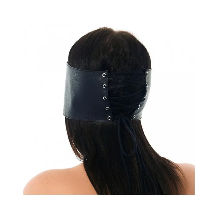 Antifaz Cuero con Abertura en la Nariz Ajustable de Bondage Play