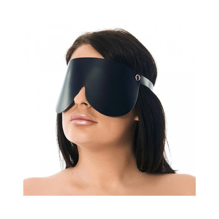 Antifaz Cuero Ajustable de Bondage Play | VibraZon
