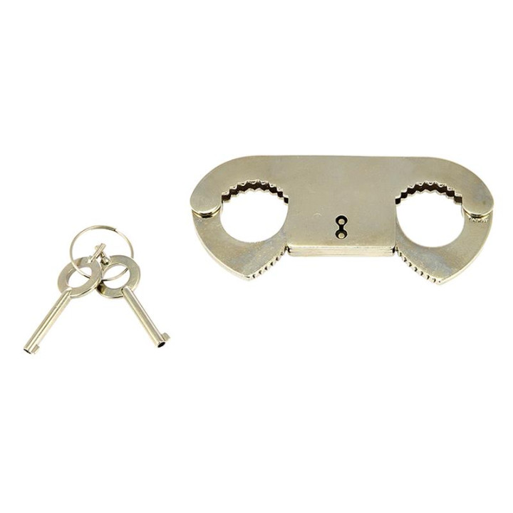 Esposas para Dedos Acero Niquelado Ajustables de Bondage Play | VibraZon