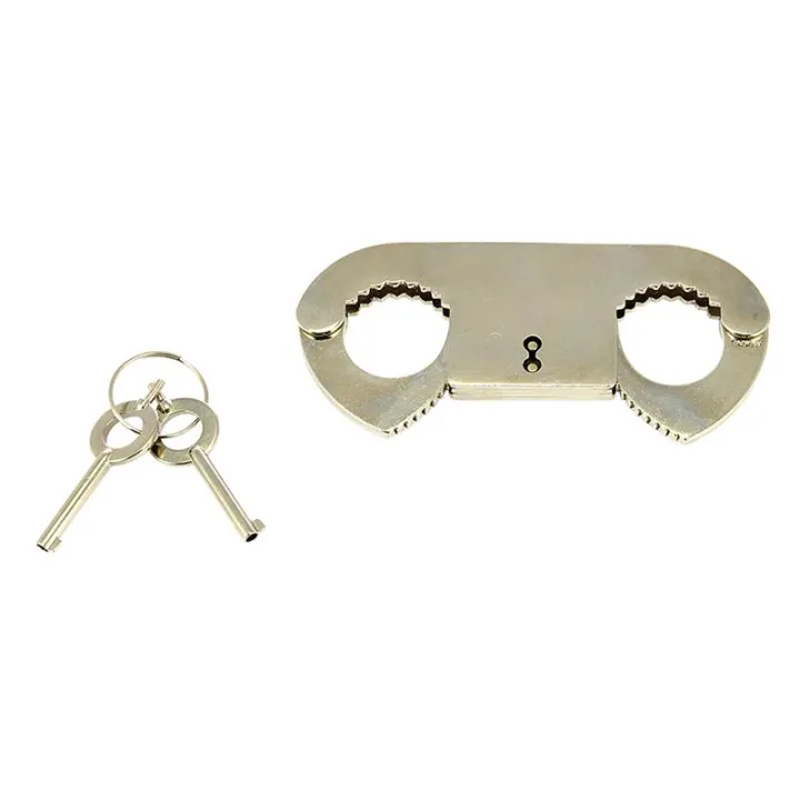Esposas para Dedos Acero Niquelado Ajustables de Bondage Play