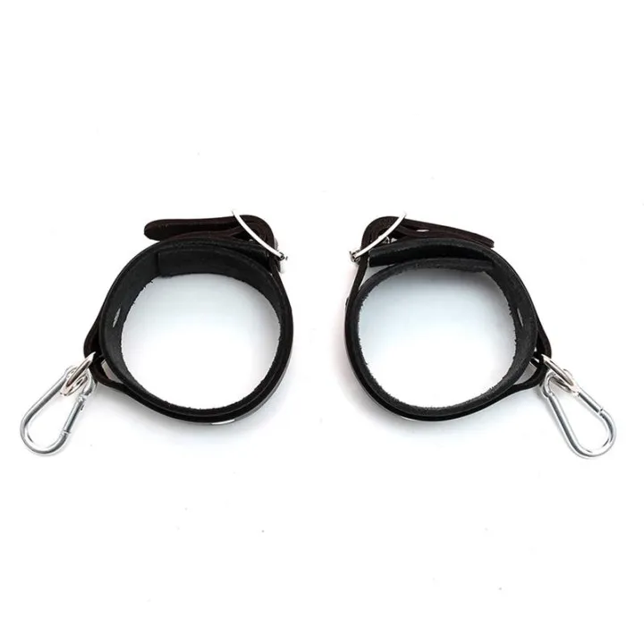 Esposas de Cuero Ajustables de Bondage Play