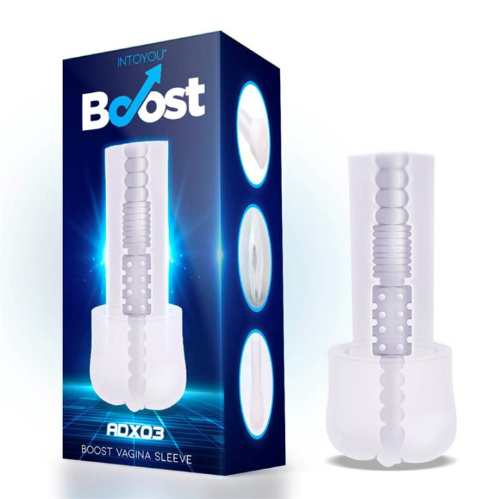 Funda Alargada Realista Vagina ADX03 de Boost Pumps | VibraZon