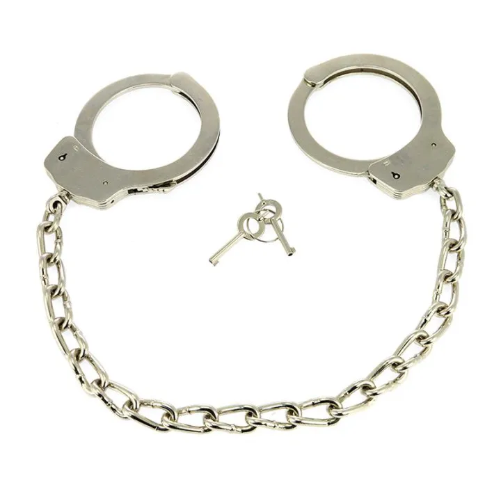 Esposas Metálicas Tobillos Ajustables de Bondage Play