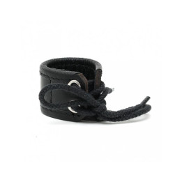 Anillo de Cuero para Testículos Ajustable de Bondage Play | VibraZon