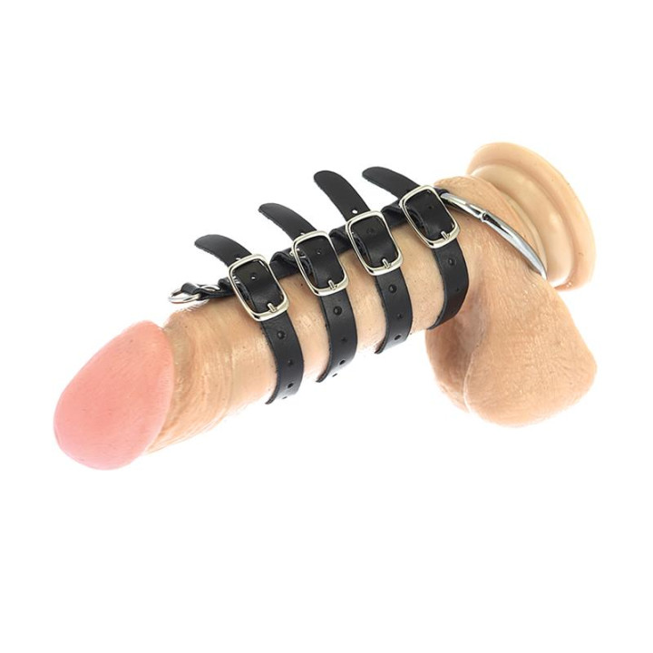 Arnés para el Pene con Anillo Testículos de Bondage Play | VibraZon