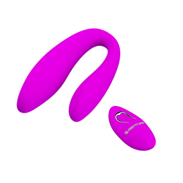 Estimulador de Parejas Control Remoto Rosa de Prettylove | VibraZon