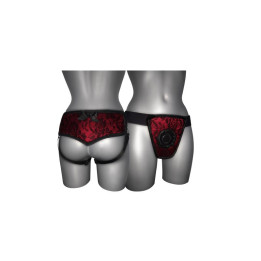 Arnés de Luxe Con Espalda Rojo S - XL de Joydivision | VibraZon