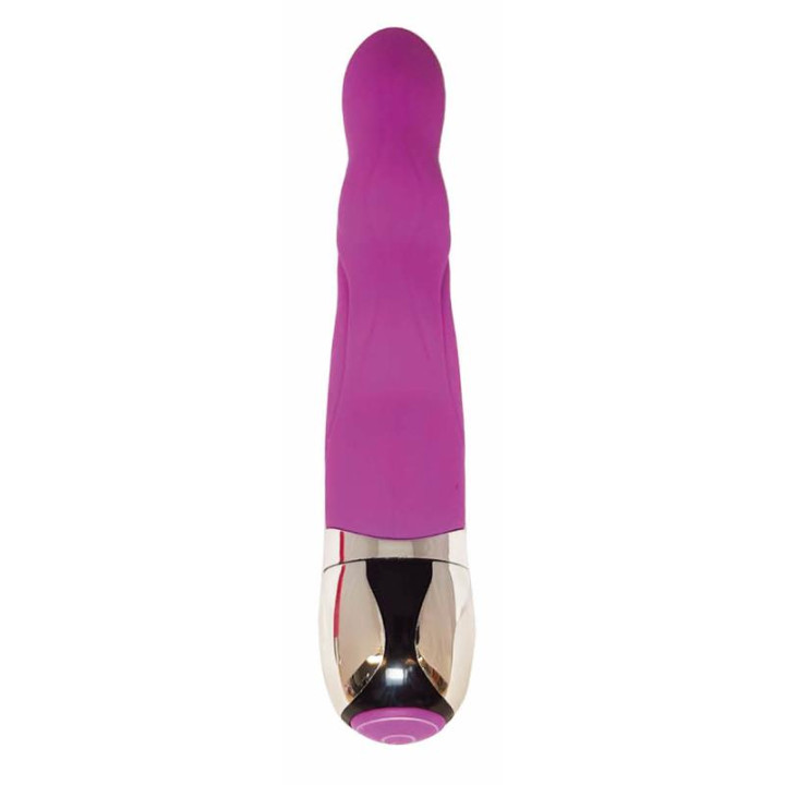 Vibrador Alia Purpura Silicona 17.5 x 3.2 cm | VibraZon