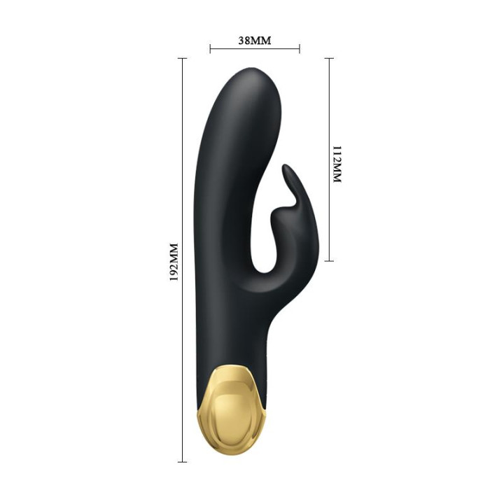 Vibrador Double Pleasure 19.2 cm de Prettylove | VibraZon