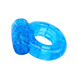 Anillo para el Pene y Vibracion 1.8 cm Azul de Chisa | VibraZon