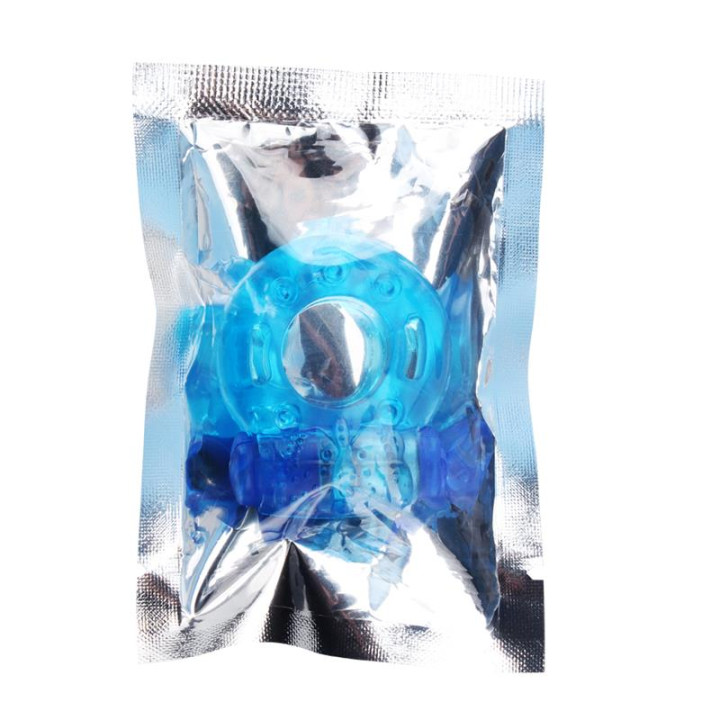 Anillo para el Pene y Vibracion 1.8 cm Azul de Chisa | VibraZon