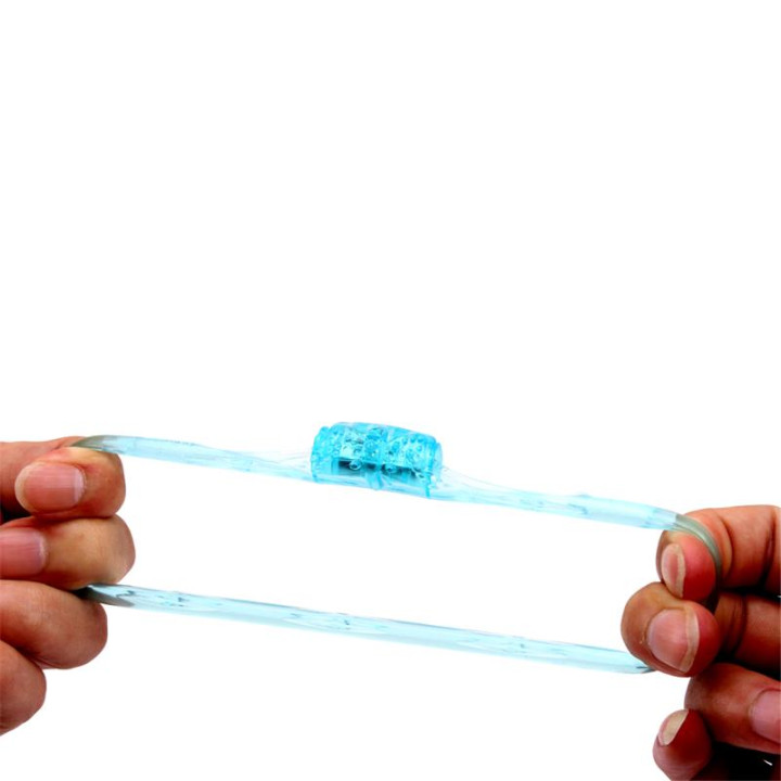 Anillo para el Pene y Vibracion 1.8 cm Azul de Chisa | VibraZon