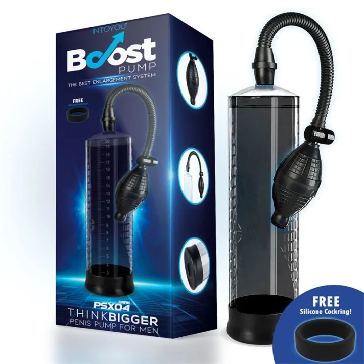 Bomba Manual para el Pene PSX04 Negro de Boost Pumps