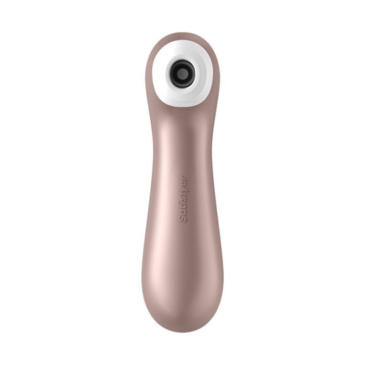 Pro 2+ Succionador con Vibración Rose Gold de Satisfyer | VibraZon