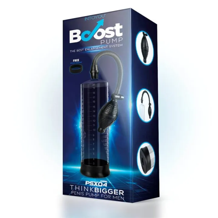 Bomba Manual para el Pene PSX04 Negro de Boost Pumps