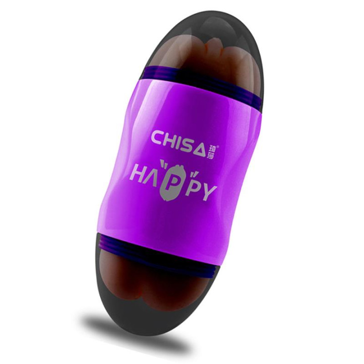 Masturbador Happy Cup Vagina y Ano T-Skin de Chisa | VibraZon