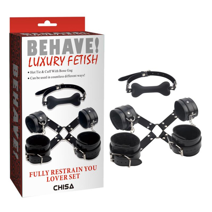 Kit Restricciones You Lover Silicona de Chisa | VibraZon