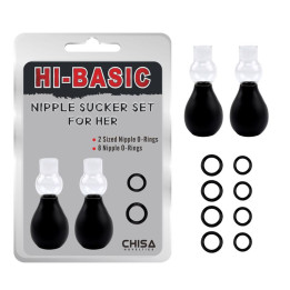 Bombas para Pezones Set for Her de Chisa | VibraZon