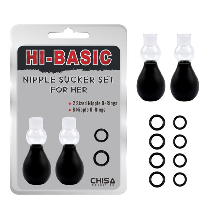 Bombas para Pezones Set for Her de Chisa | VibraZon