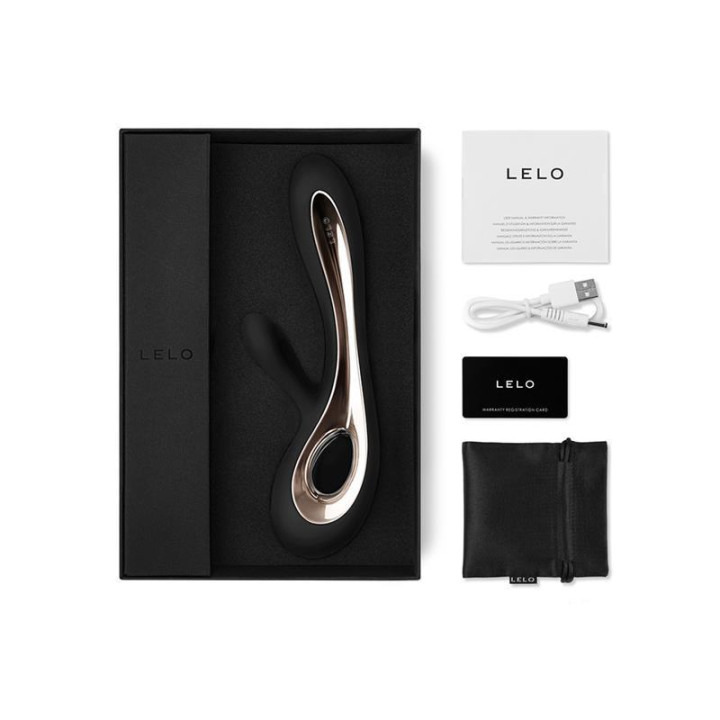 SORAYA 2 Vibrador Negro de Lelo | VibraZon