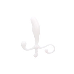 Estimulador Prostatico 12.5 x 2.5 cm Blanco de Chisa | VibraZon