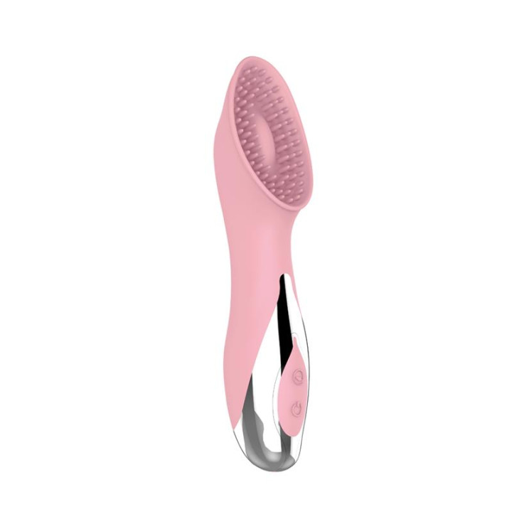 Estimulador del Clítoris Aphrovibe Silicona Rosa de Chisa | VibraZon