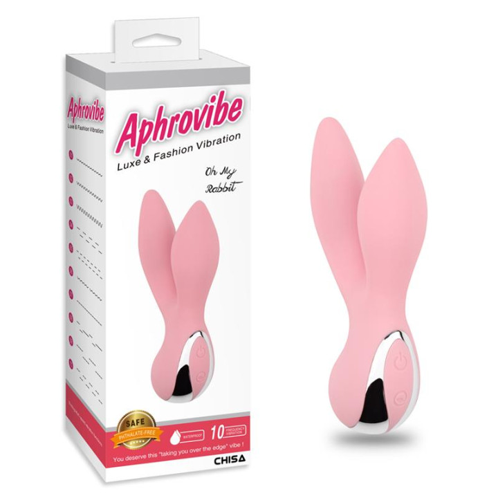 Estimulador Oh My Rabbit Silicona Rosa de Chisa | VibraZon