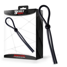 Lasso Anillo para el Pene Silicona Ajustable de Beast Rings | VibraZon