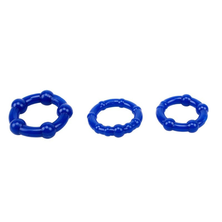 Anillos para el Pene Beaded Azul de Chisa | VibraZon